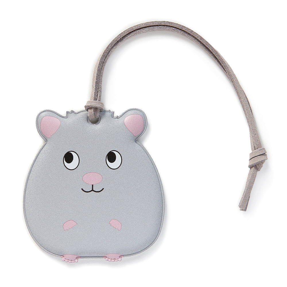 Hamster Soft Shape Reflector Bag Charm from Firefly Reflectors