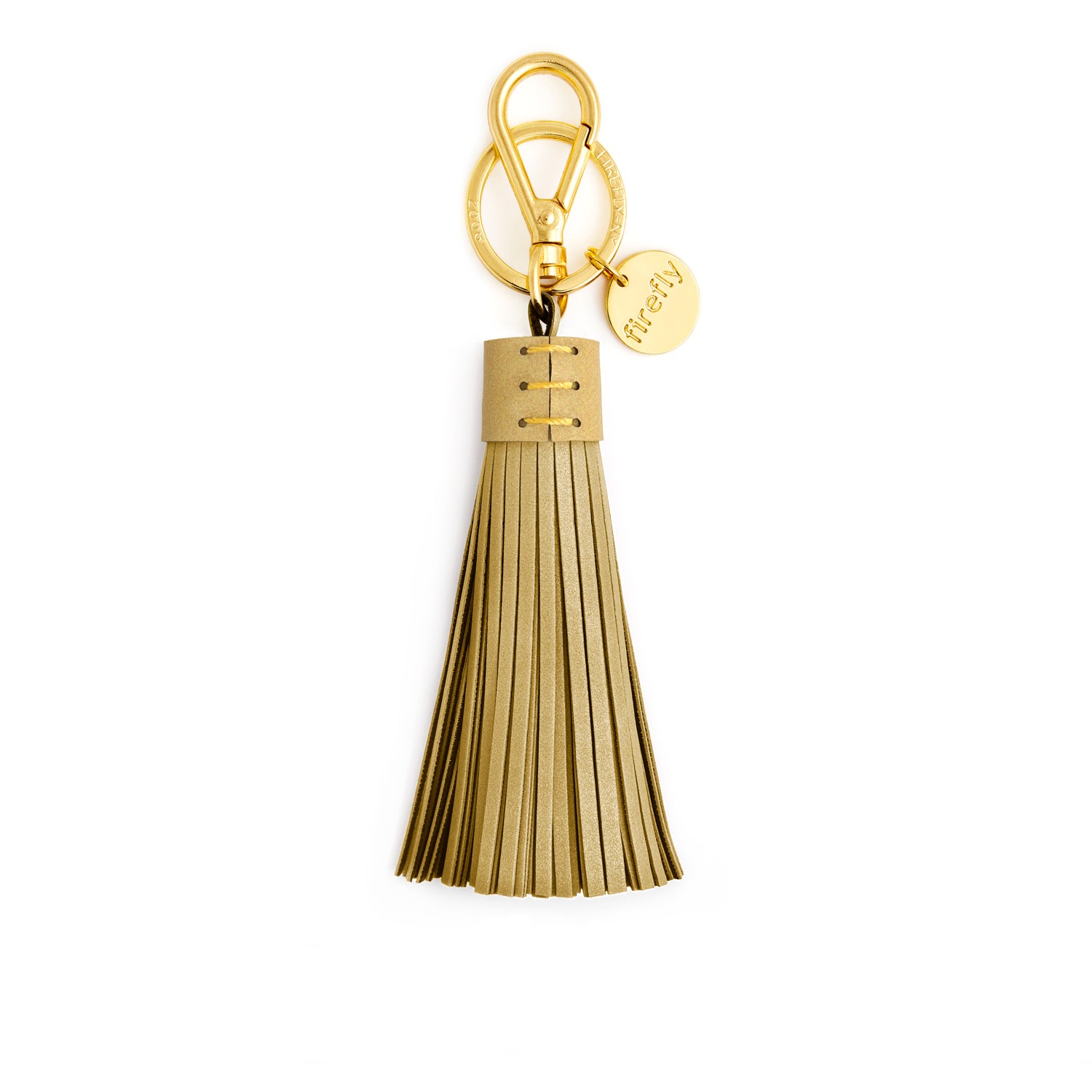 Firefly Reflectors - Marigold "Eye See You" Soft Tassel Reflector Bag Charm