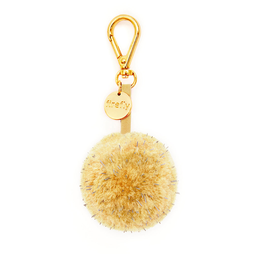 Firefly Reflectors - Reflective Pom Pom Bag Charm - Citron