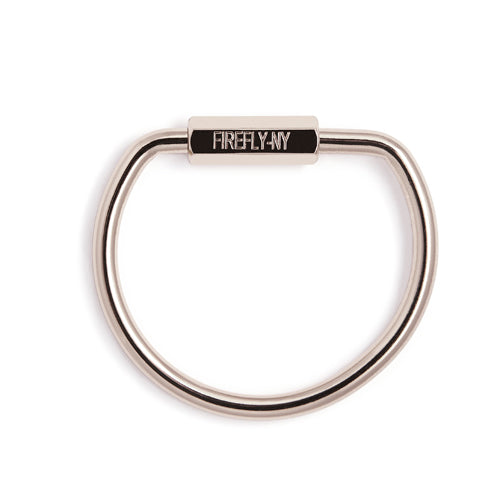 Firefly Reflectors - D-Ring Silver