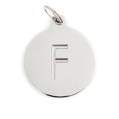 Firefly Reflectors - F Letter Charm