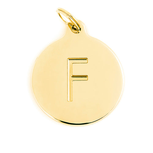 Firefly Reflectors - F Letter Charm