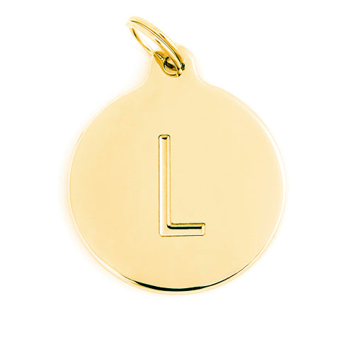Firefly Reflectors - L Letter Charm
