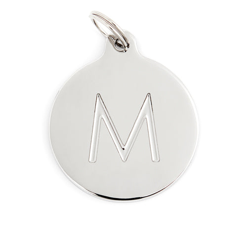 Firefly Reflectors - M Letter Charm