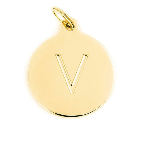 Firefly Reflectors - V Letter Charm