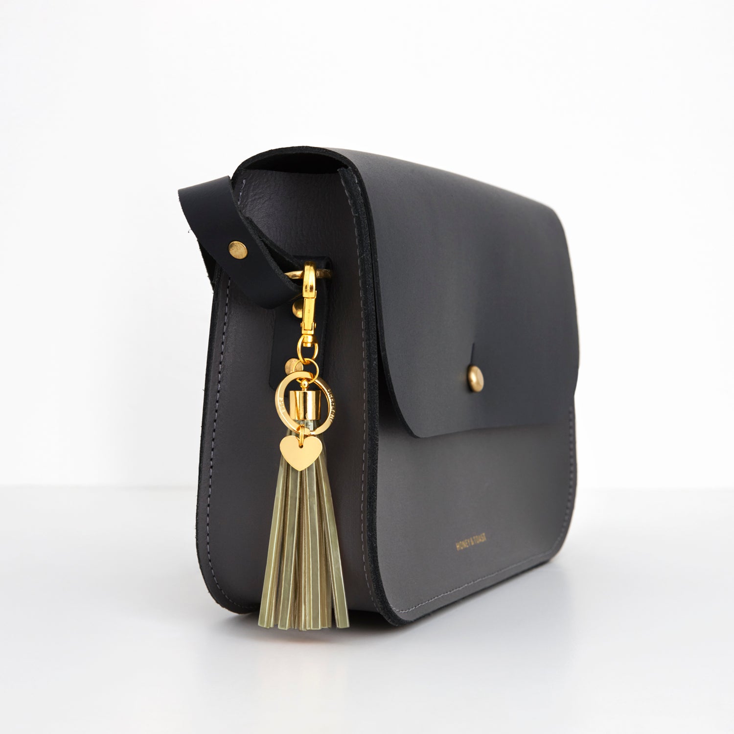 Firefly Reflectors - Khaki Tassel Reflector Bag Charm