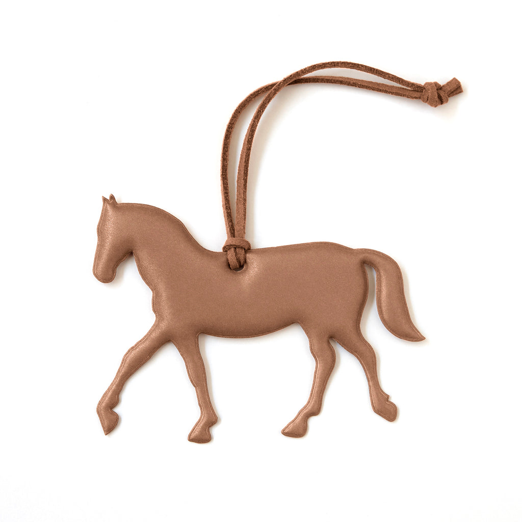 Caramel Horse Soft Shape Reflector Bag Charm