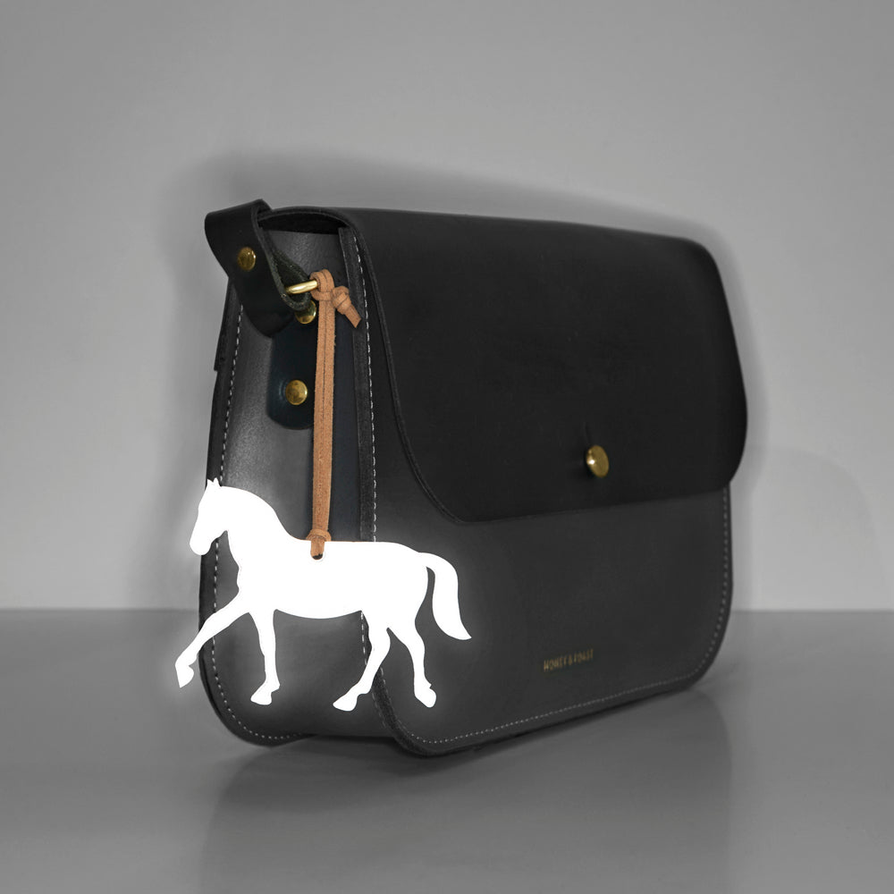 Horse Soft Shape Reflector Bag Charm