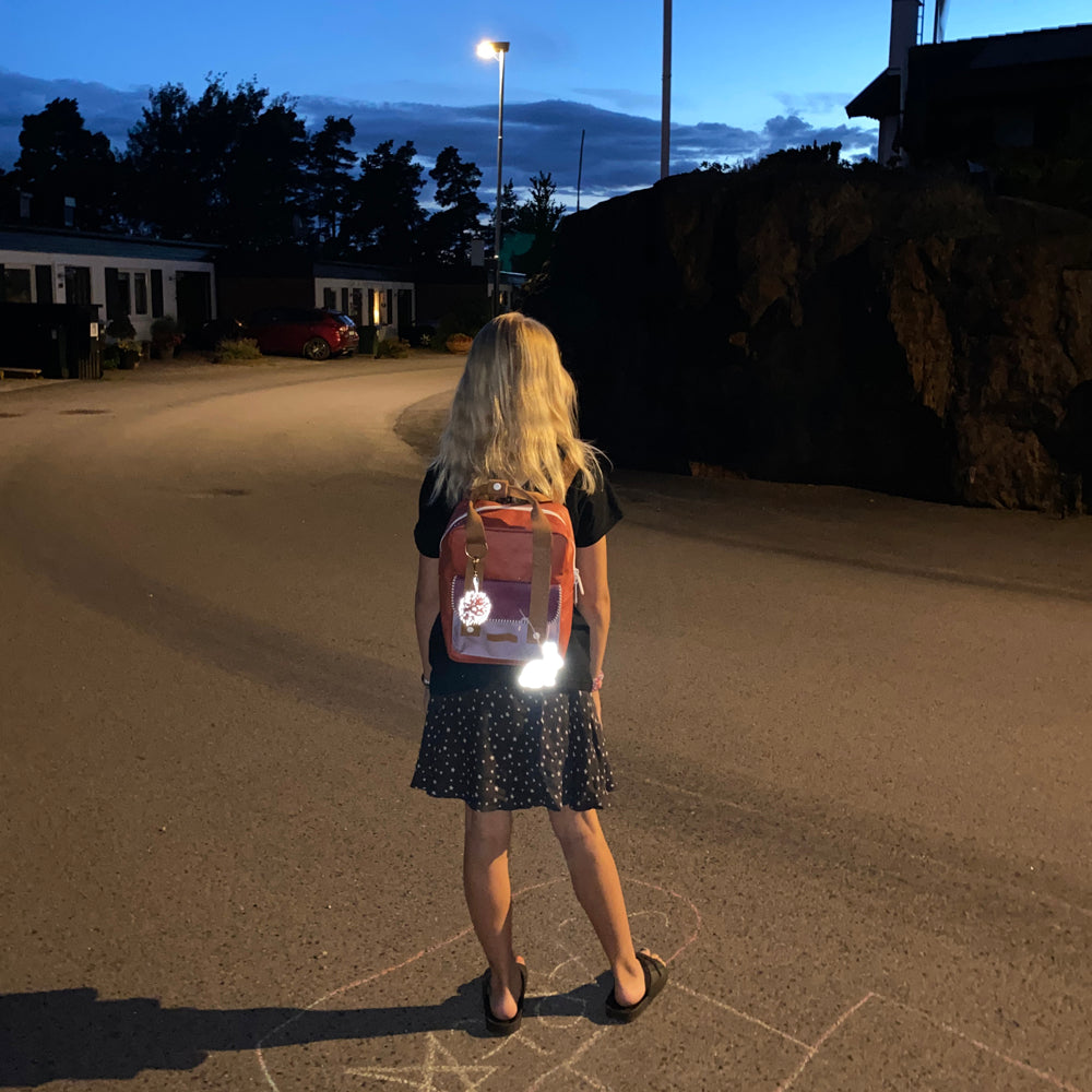 Soft Shape Reflective Bag Charm