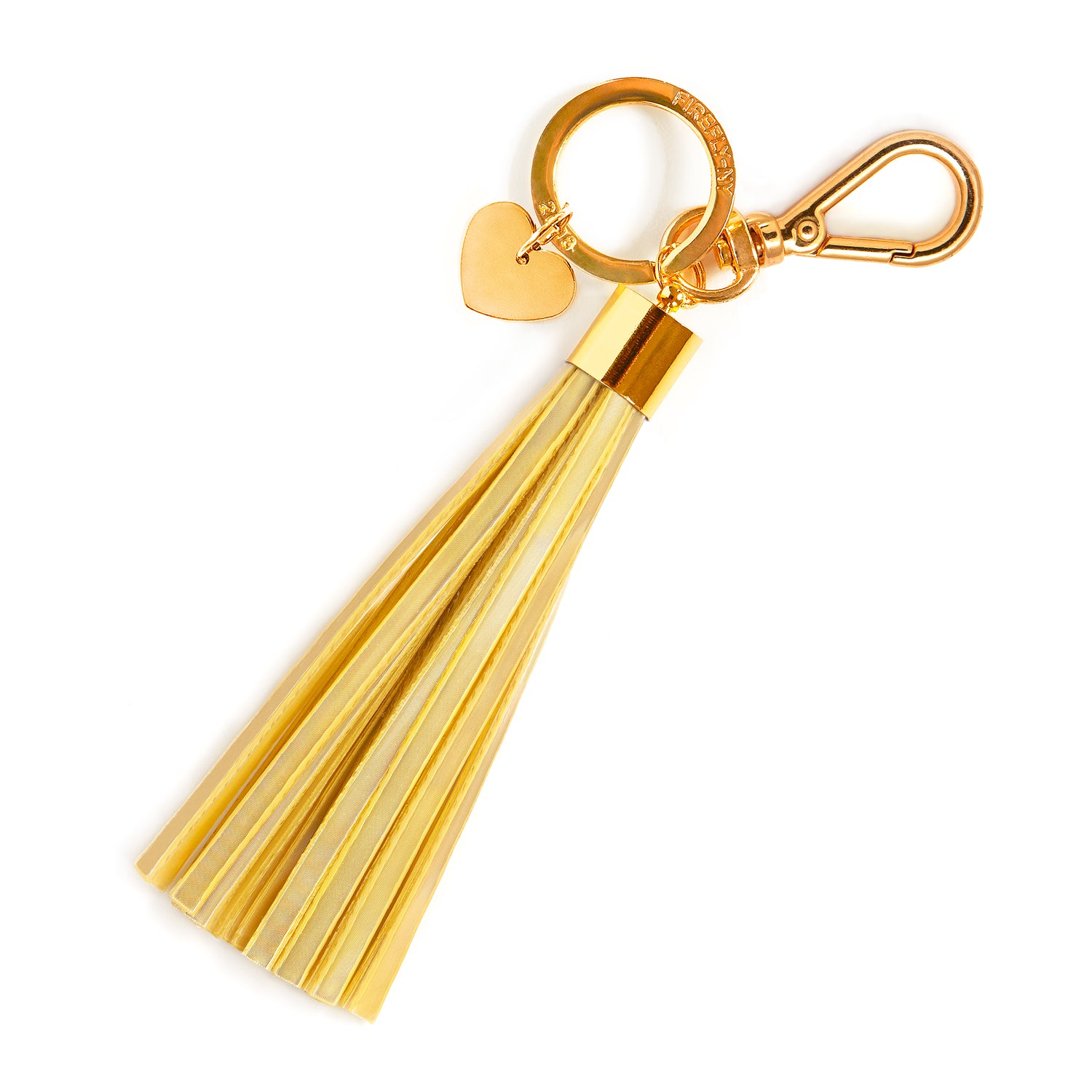 Firefly Reflectors - Lemon Tassel Reflector Bag Charm