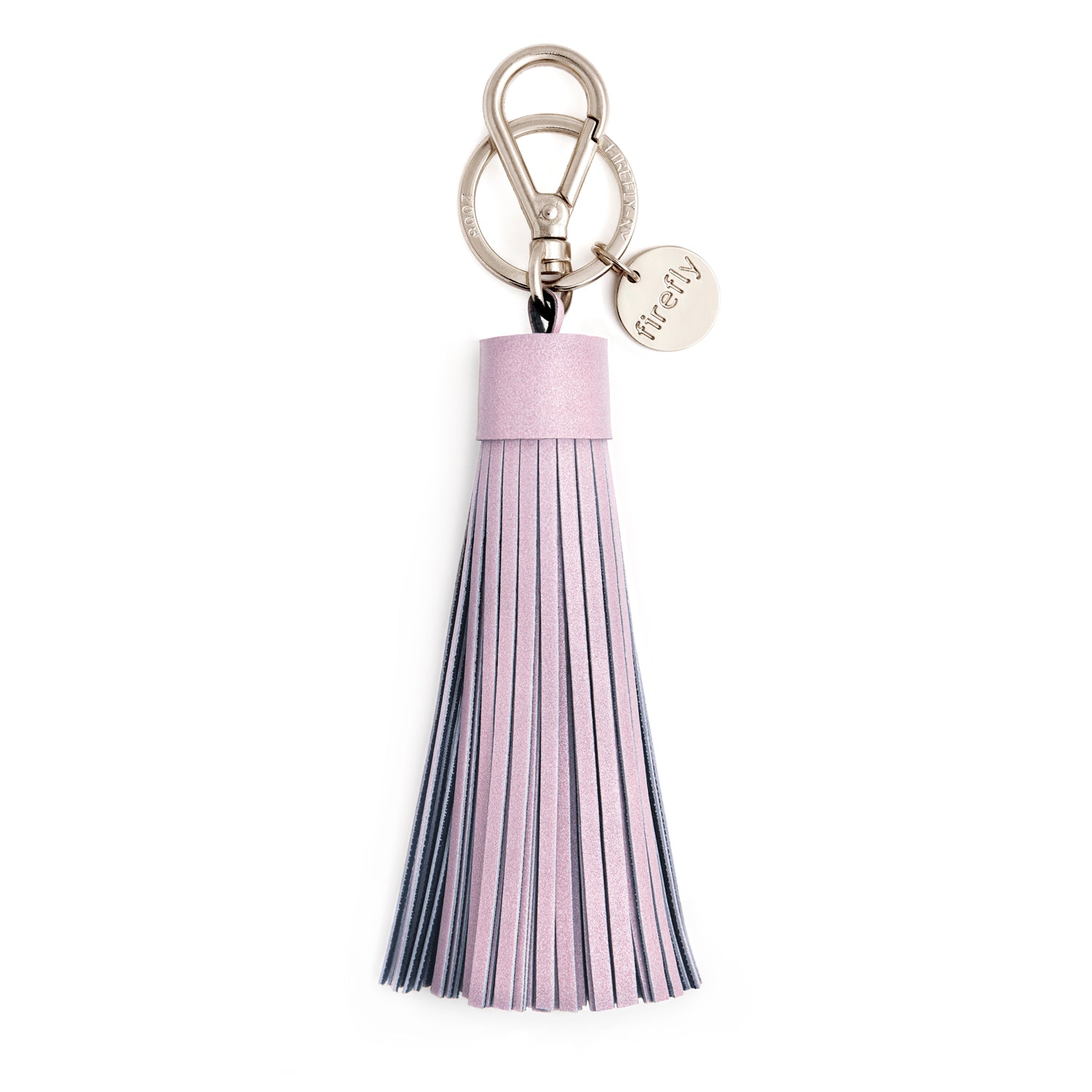 Firefly Reflectors - Lilac Soft Tassel Reflector Bag Charm