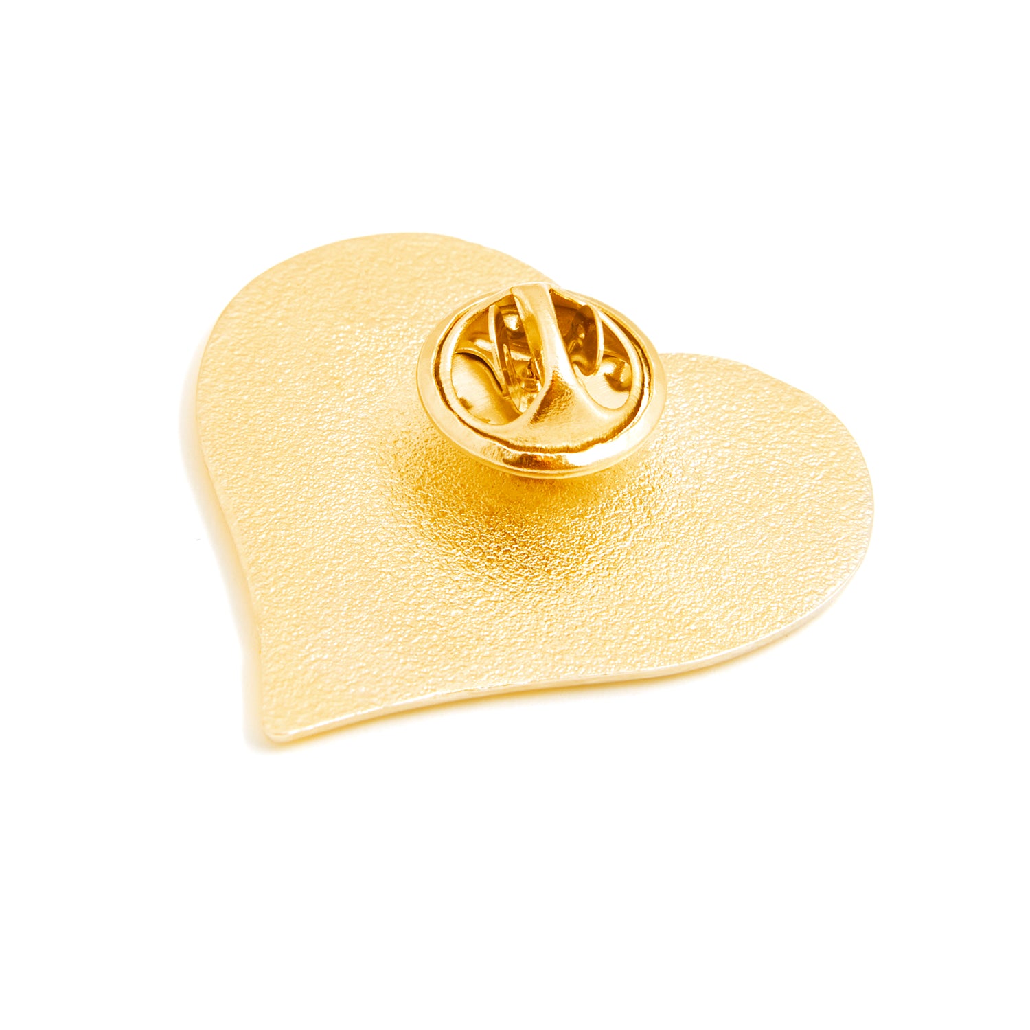 Firefly Reflectors - Gold Heart + Bolt Reflective Pins Set