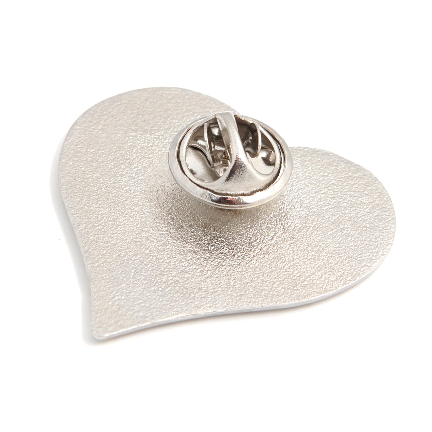 Firefly Reflectors - Silver Heart + Bolt Reflective Pins Set