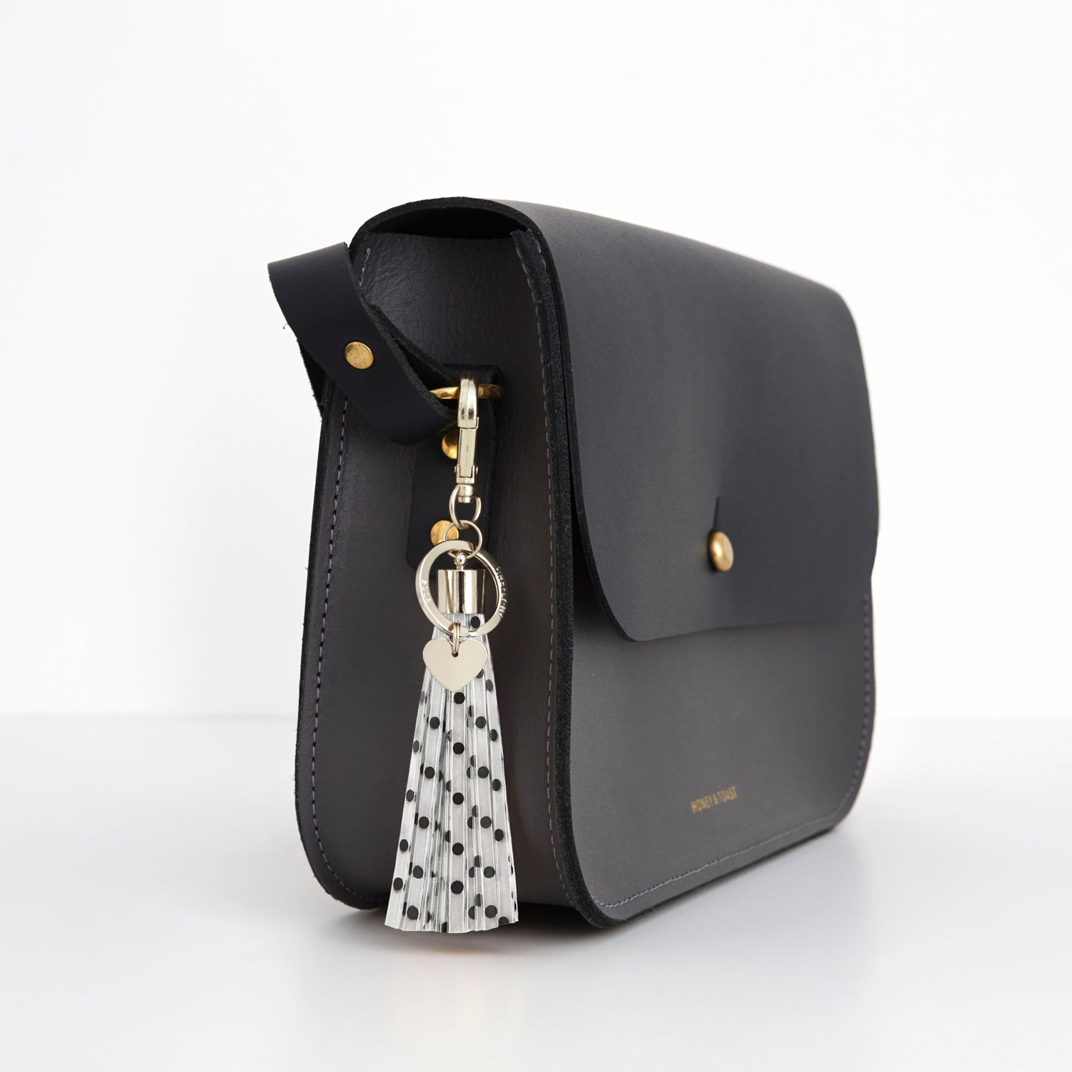 Firefly Reflectors - Black Dots Print Tassel Reflector