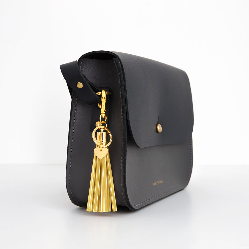 Firefly Reflectors - Lemon Tassel Reflector Bag Charm